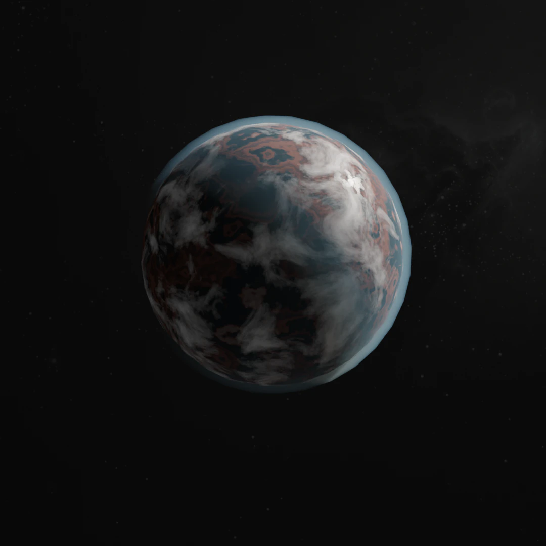 Planet 3D Model .c4d .max .obj .3ds .fbx .stl .blend 