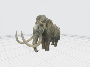 Mammoth a prehistoric species 3D Model