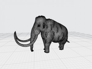 Mammoth a prehistoric species Modello 3D