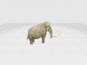 Mammoth a prehistoric species Modello 3D