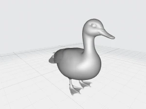 Colorful duck 3D Model