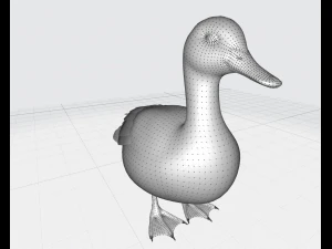 Colorful duck 3D Model