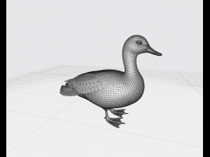 Colorful duck Modello 3D
