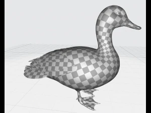 Colorful duck 3D Model