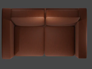 Leather sofa 3D Model