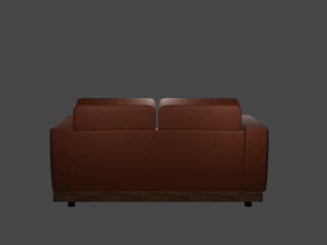 Leather sofa 3D Model