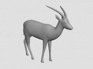 Gazelle 3D Model