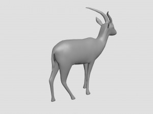 Gazelle 3D Model