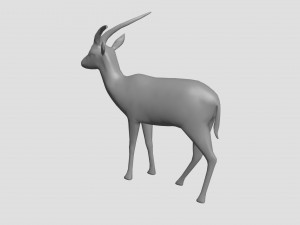 Gazelle 3D Model