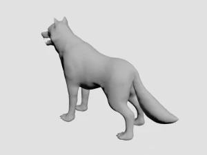 Wolf 3D Model