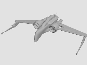 Starfighter-sterrenoorlogen 3D Model