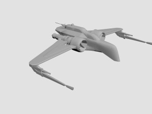 Starfighter-star wars 3D Model