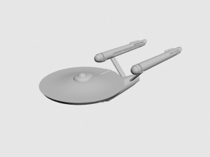 Star Trek Constitution 3D Model