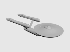 Star Trek Constitution 3D Model