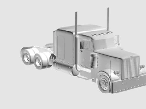 Optimus Prime Truck 3D Model