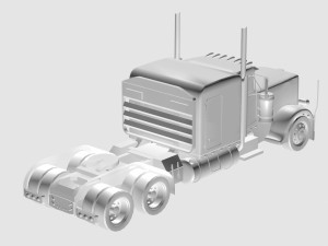 Optimus Prime Truck 3Dモデル