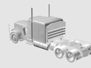 Optimus Prime Truck 3D Model