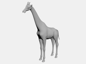 Girafa Modelo 3D
