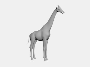 Giraffe Modello 3D