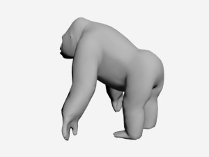 Gorilla 3D Модель