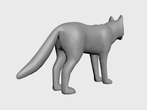 Wolf 3D Model