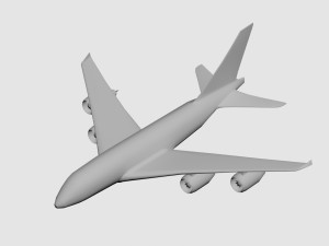 Airplane 3D 모델