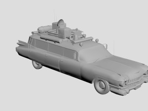 Ecto ghostbusters 3D Модель