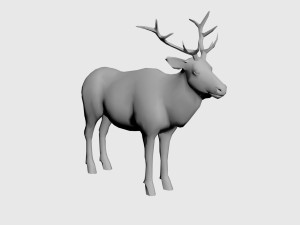 Moose 3Dモデル