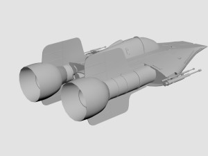A-WING 3D Model