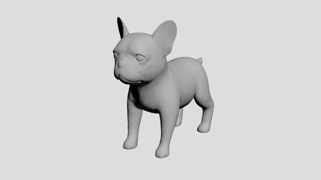 Dog concept 3D 모델 .c4d .max .obj .3ds .fbx .stl .blend 