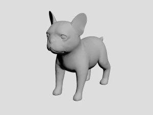 Собака концепції 3D Модель