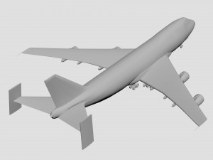 Boeing 747 Modelo 3D