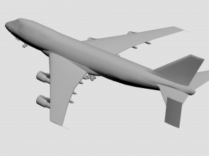 Boeing 747 Modelo 3D