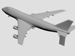 Boeing 747 3D Model