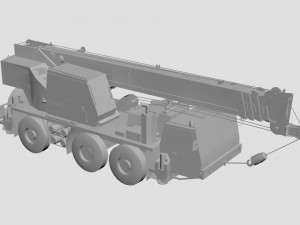 Crane kato Model 3D