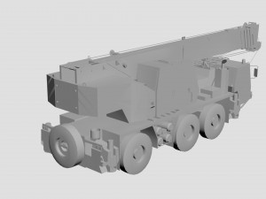 Crane kato Model 3D