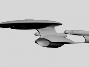 USS Enterprise Star Trek 3D Model