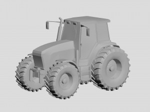 Tractor concept Modèle 3D