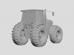 Tractor concept 3D Модель
