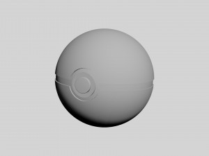 Pokeball 3Dモデル