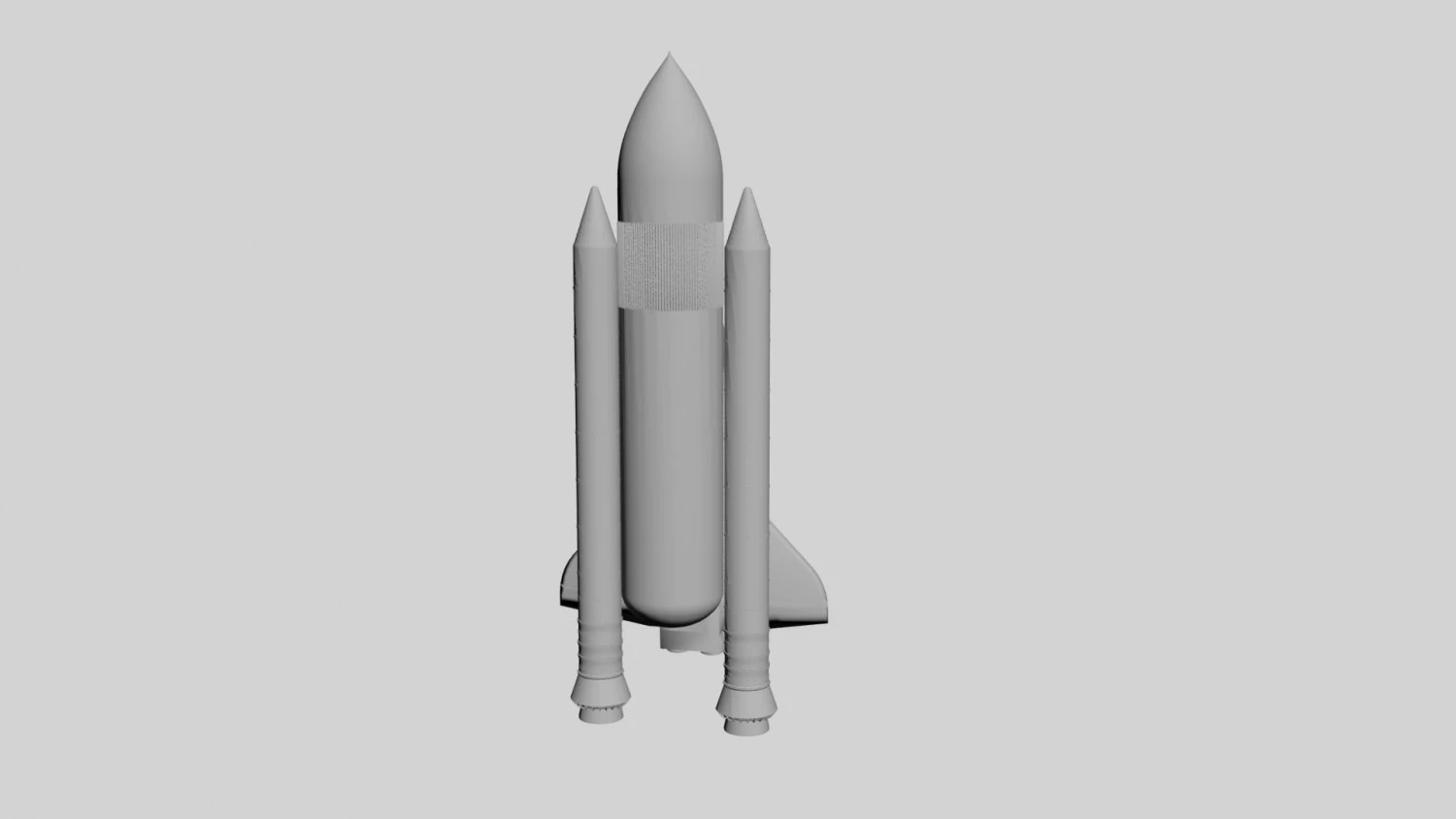 Shuttle 3D Model .c4d .max .obj .3ds .fbx .stl .blend 