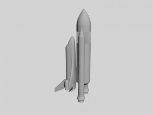 Shuttle 3D 模型