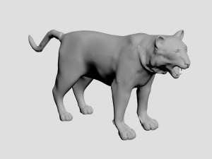 Tiger Modello 3D