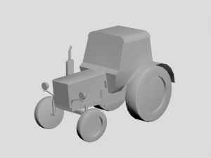 Tractor concept 3D Model