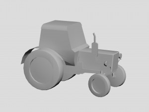 Tractor concept 3D Model