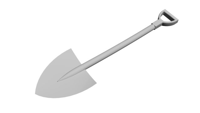 Shovel Modèle 3D .c4d .max .obj .3ds .fbx .stl .blend 