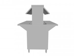 Food counter Modelo 3D
