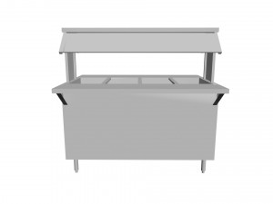 Food counter Modelo 3D