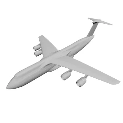 Airplane 3D Model .c4d .max .obj .3ds .fbx .stl .blend