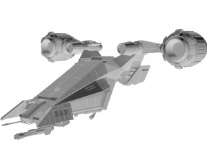 Starfighter concept 3D Model